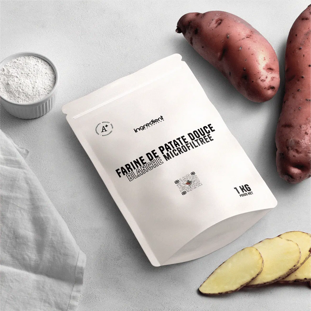 Farine de patate douce microfiltrée - 2.3 kg