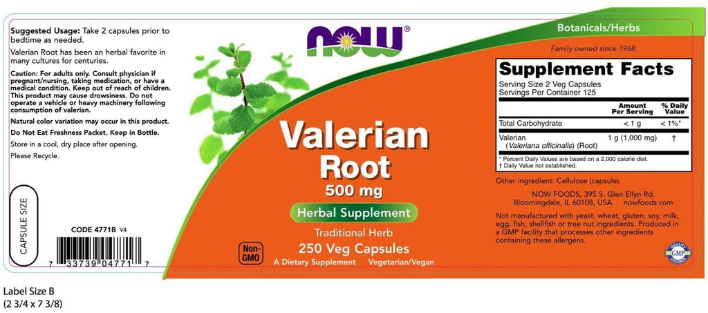 Valerian Root-100 Kapseln