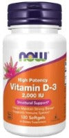 Vitamin D3 - 120 Softgels  2000UI